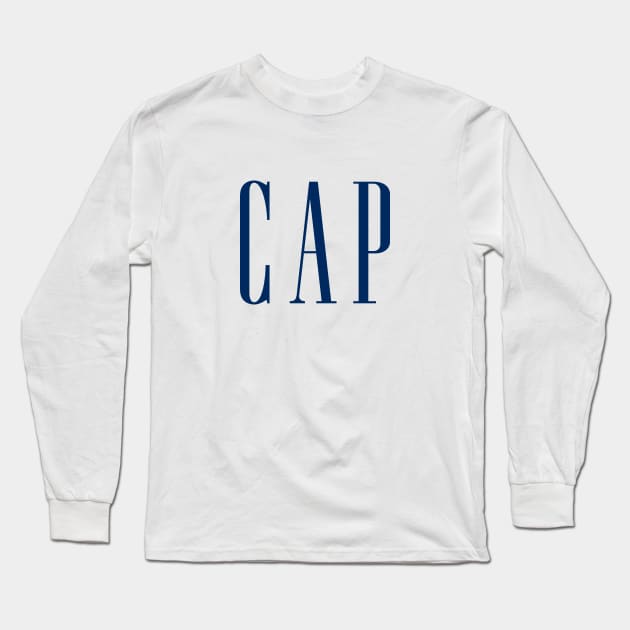 CAP Logo Parody Long Sleeve T-Shirt by overweared